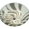 Plafondi Aneta Lighting Band 42 cm, harmaa/teräs