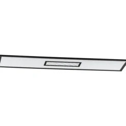 Plafondi EGLO Bordonara led 35W 119,5x29,5cm musta/valkoinen