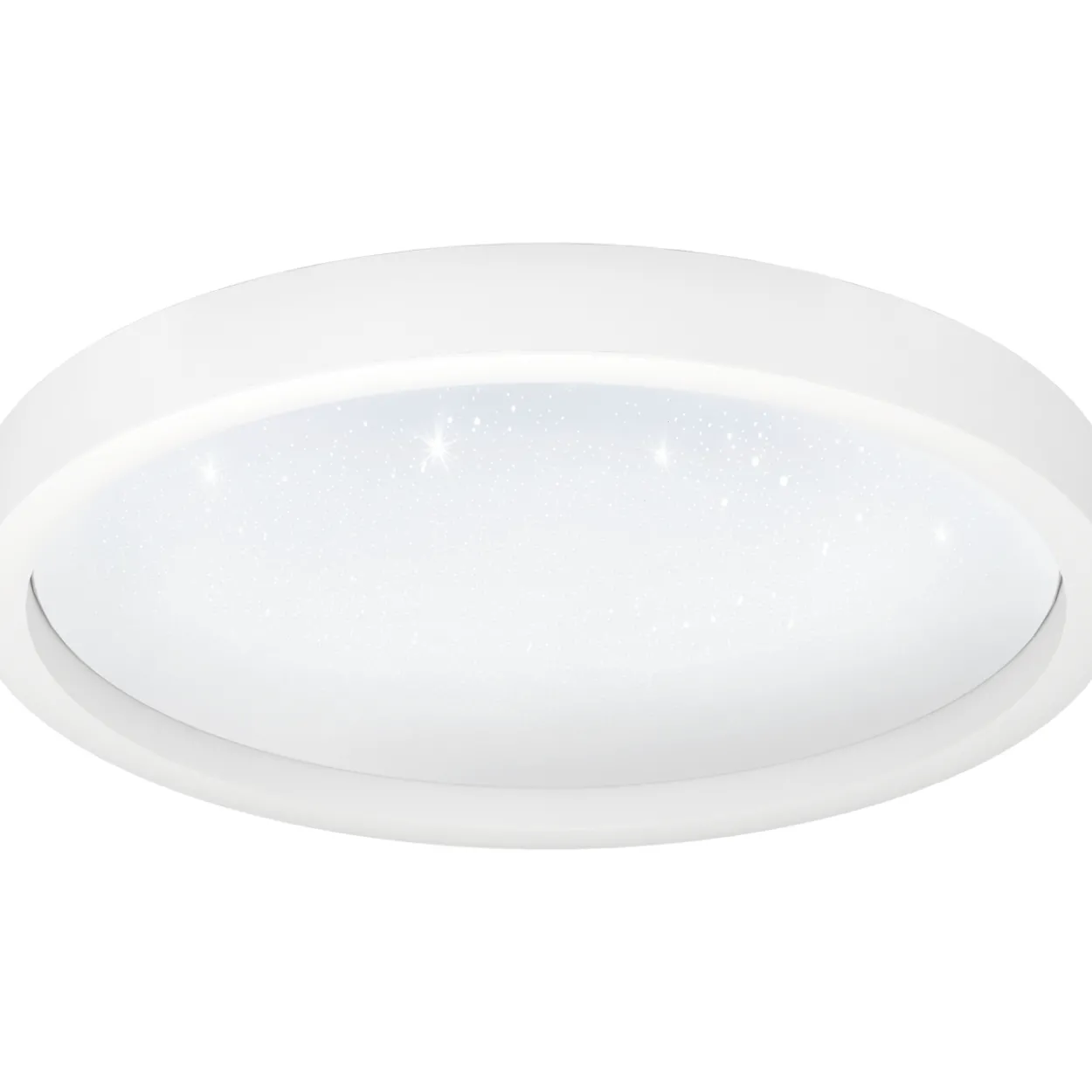 Plafondi EGLO connect.z Montemorelos-z led 17,8W Ø42cm valkoinen, kristalliefekti