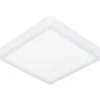 Plafondi EGLO Fueva 5 led 17W 21x21cm valkoinen