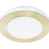 Plafondi EGLO Led Carpi 3x3,6W Ø30cm harjattu messinki/valkoinen