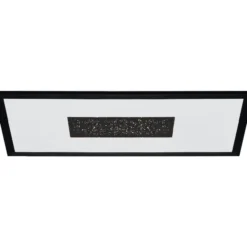 Plafondi EGLO Marmorata led 17W ja 9W 59,5x29,5cm musta/valkoinen