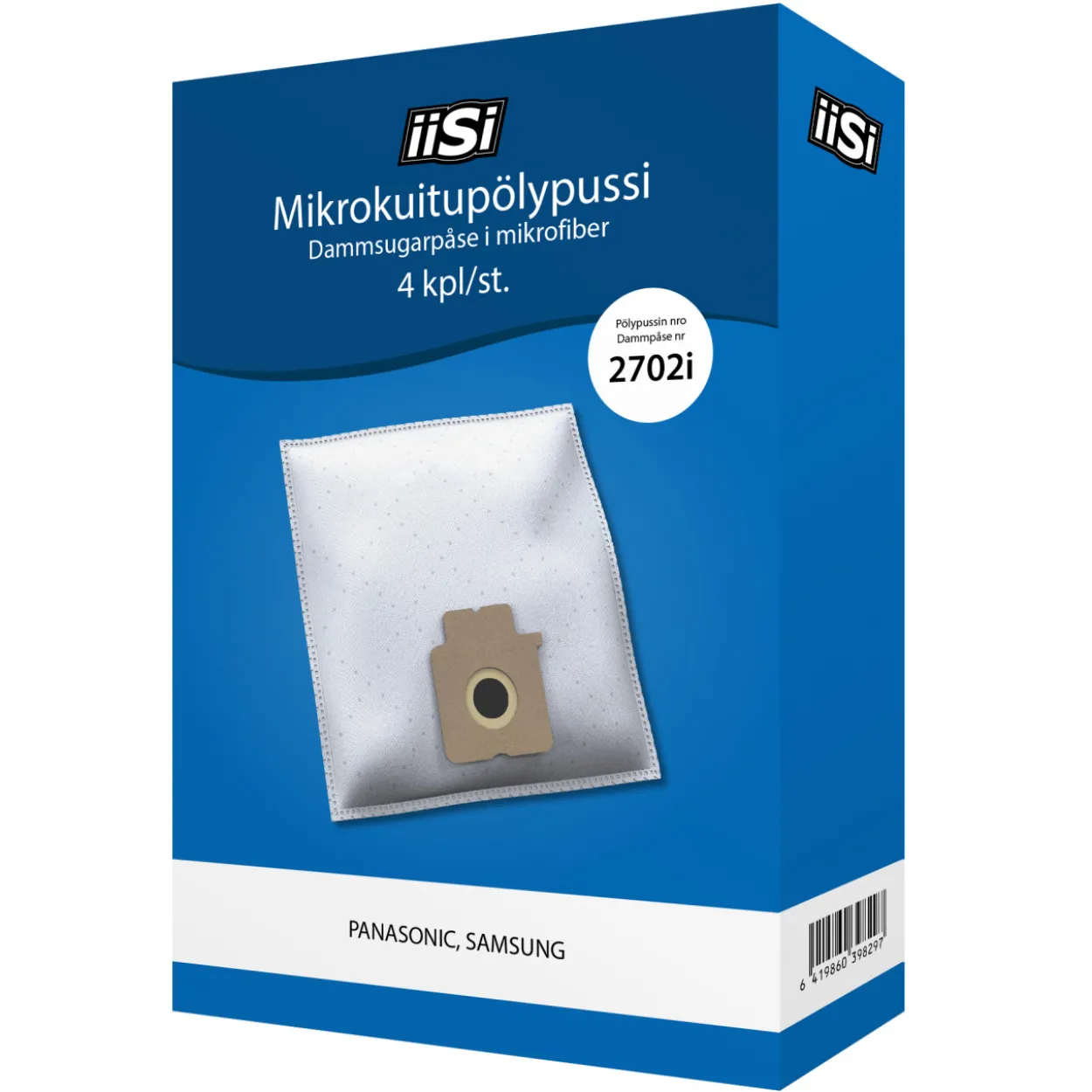 Pölypussi Iisi 2702i
