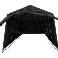 Pressutalli Fornorth 3,2 x 6 m, 500g/m2, musta