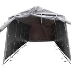 Pressutalli Fornorth 3,2 x 6 m, vaaleanharmaa