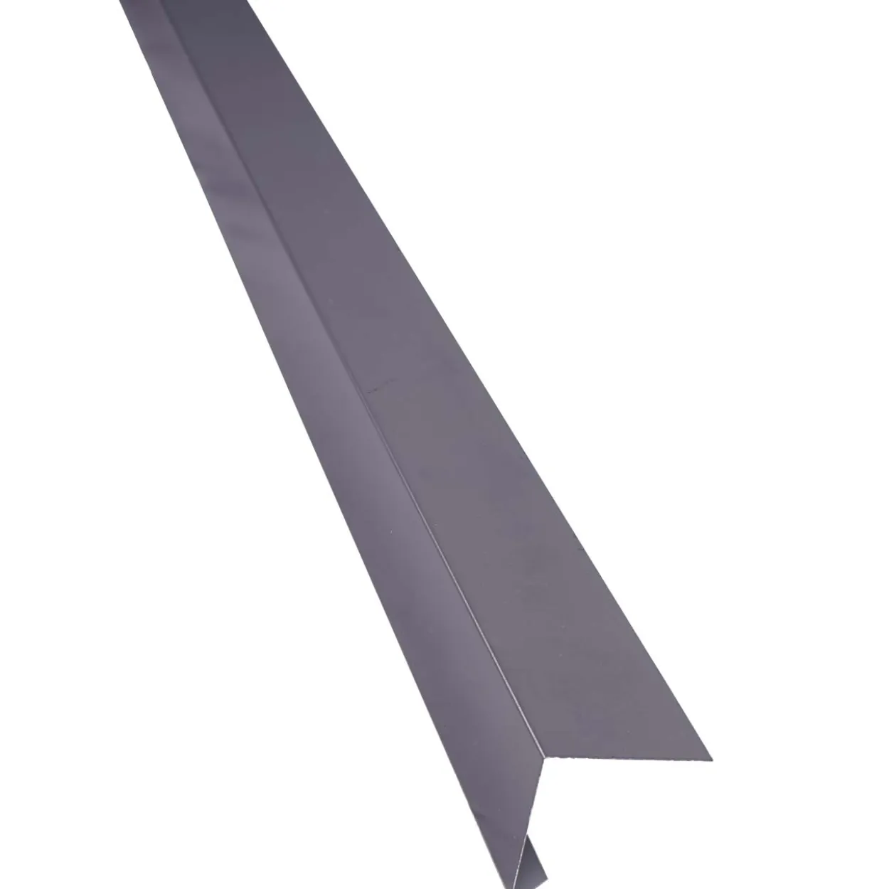 Päätypelti Keraplast, 40+40 mm, 90° tummanharmaa 3 m + PC-täytesoiro