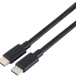 Punottu kaapeli Mobia USB-C, USB-C 60 W musta, 2 m