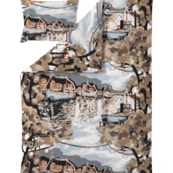 Pussilakanasetti Vallila 150 x 210 cm Ilta pastelli