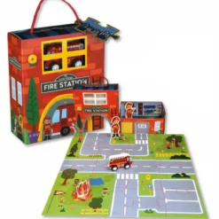 Puuhapakkaus Paloasema - Lue, leiki ja opi