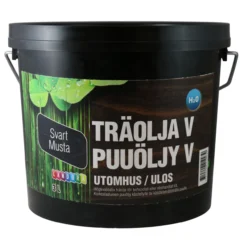 Puuöljy V 3 l musta