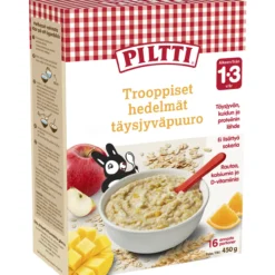 Puurojauhe Piltti 450 g Trooppiset hedelmät 1-3 v