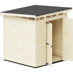 Puutarhavaja Upyard Strongbox XL, 203 x 203 x 230 cm, luonnollinen väri