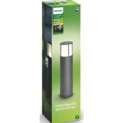 Pylväsvalaisin Philips Stock 6 W, antrasiitti