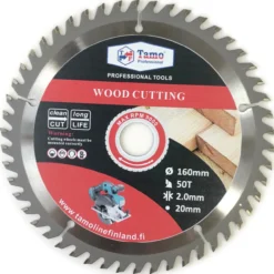 Pyörösahanterä Tamo Professional 160 mm x 50T x 20 mm