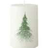 Pöytäkynttilä Kotikulta 10 cm lumikuusi