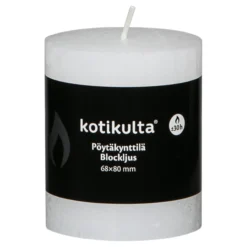 Pöytäkynttilä Kotikulta Rustic 7 x 8 cm