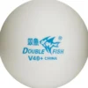 Pöytätennispallo Double Fish, valkoinen, 10 kpl/pkt