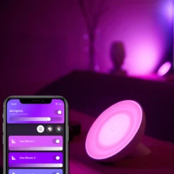 Pöytävalaisin Philips Hue Bloom, musta