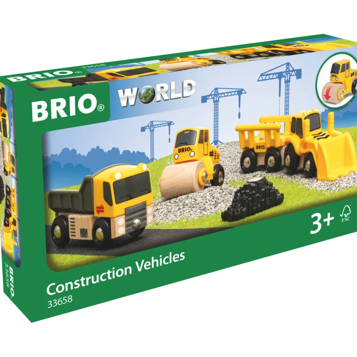 Rakennusajoneuvot Brio 33658