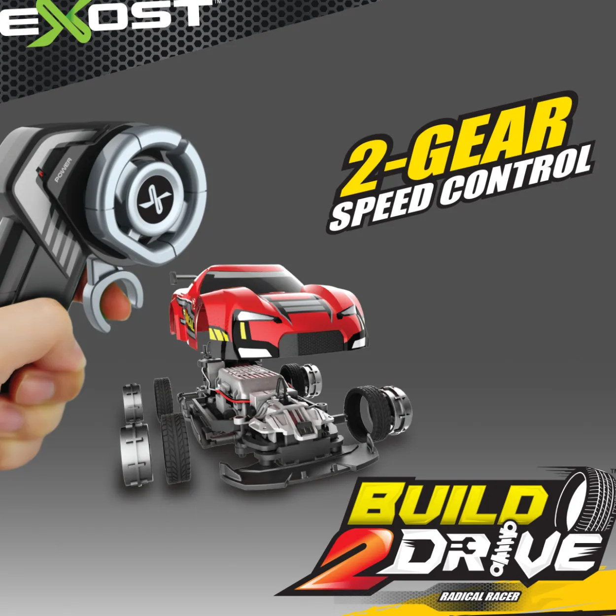 RC-auto Exost Build 2 Drive Radical Racer