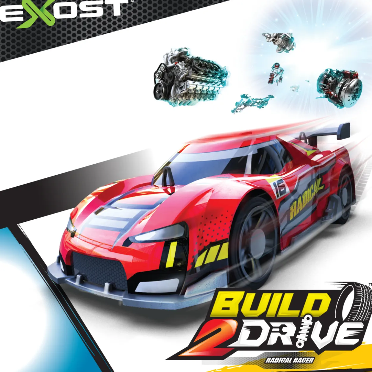 RC-auto Exost Build 2 Drive Radical Racer