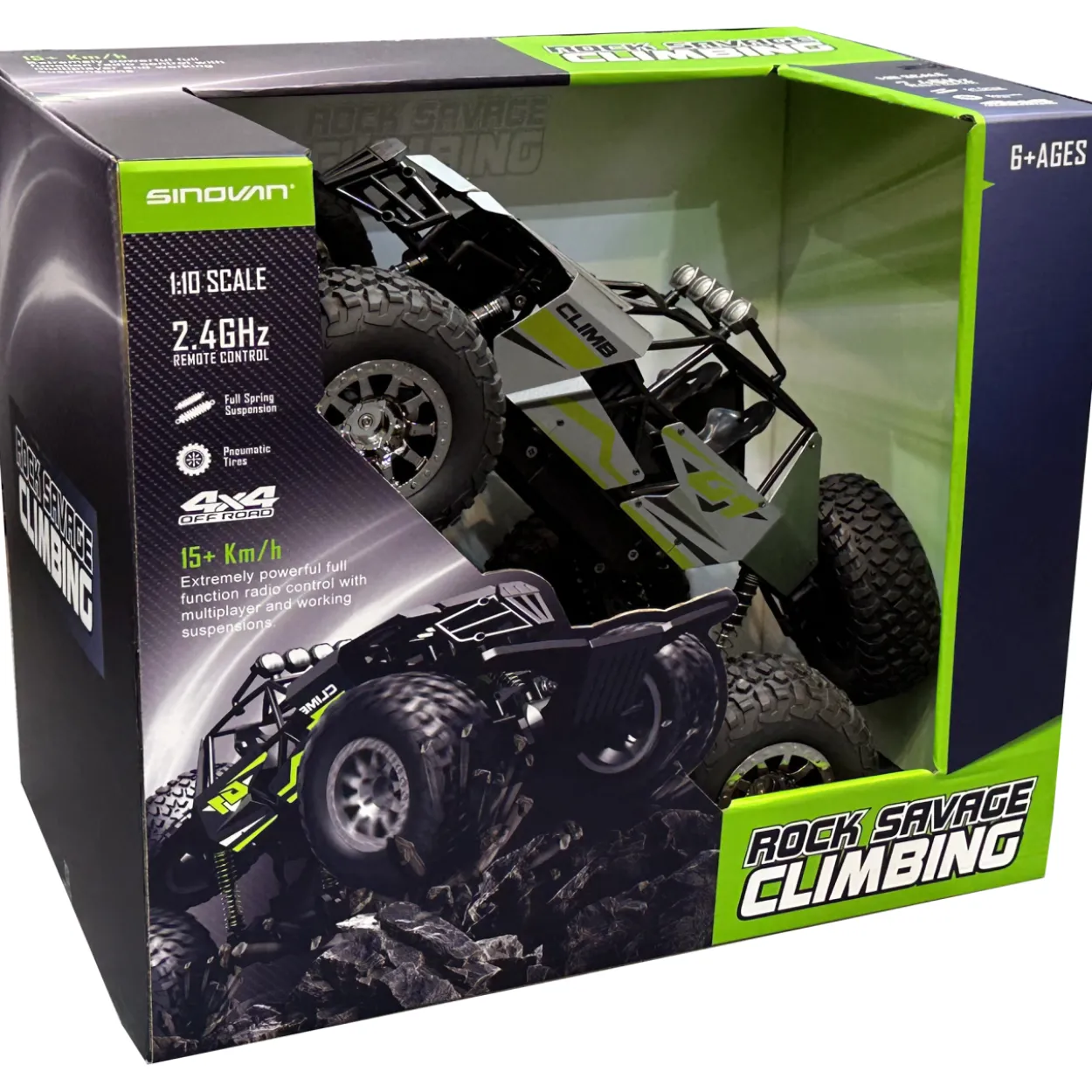 RC-auto Sinovan 1:8 metalli 4WD