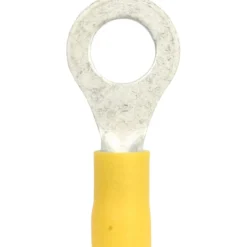 Rengasliitin 8,4 mm, keltainen, 10 kpl