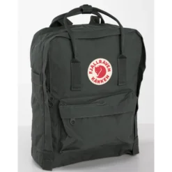 Reppu Fjällräven Kånken 16 l tummanvihreä