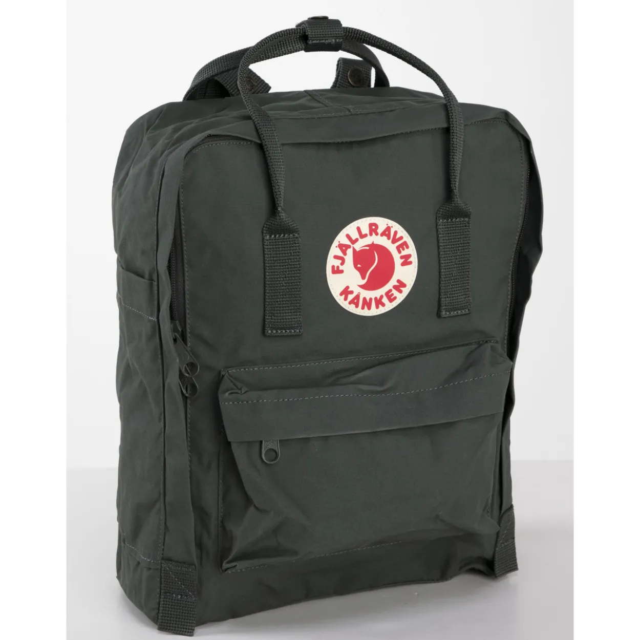 Reppu Fjällräven Kånken 16 l tummanvihreä