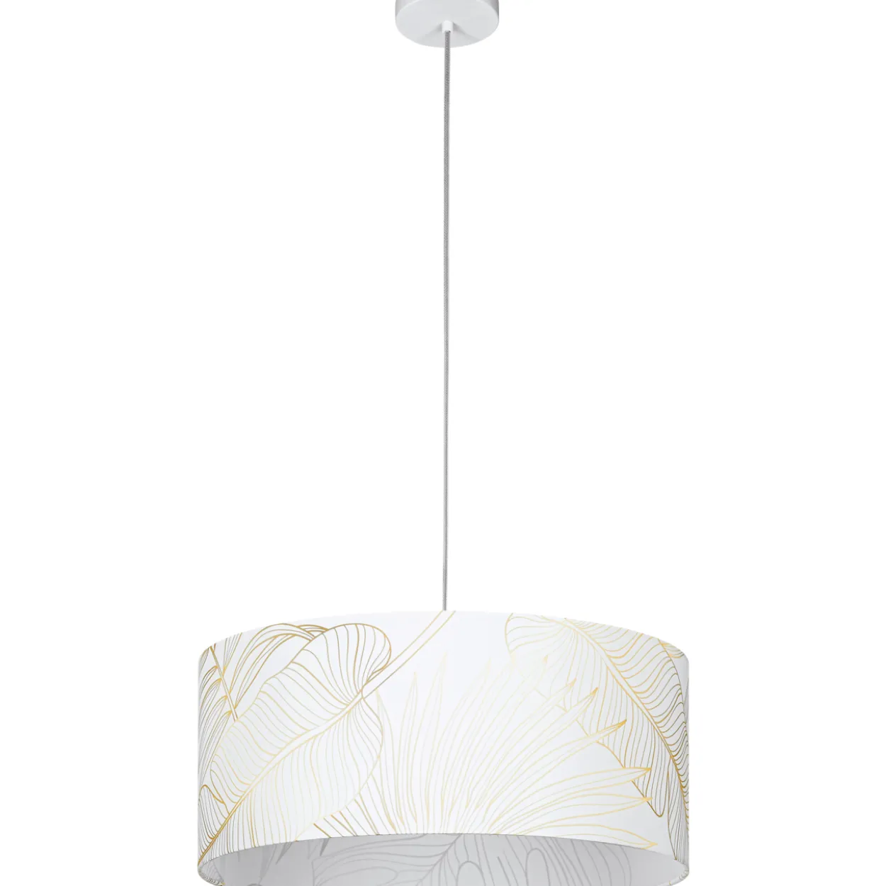 Riippuvalaisin EGLO Bucamaranga 40W Ø53cm valkoinen/kulta