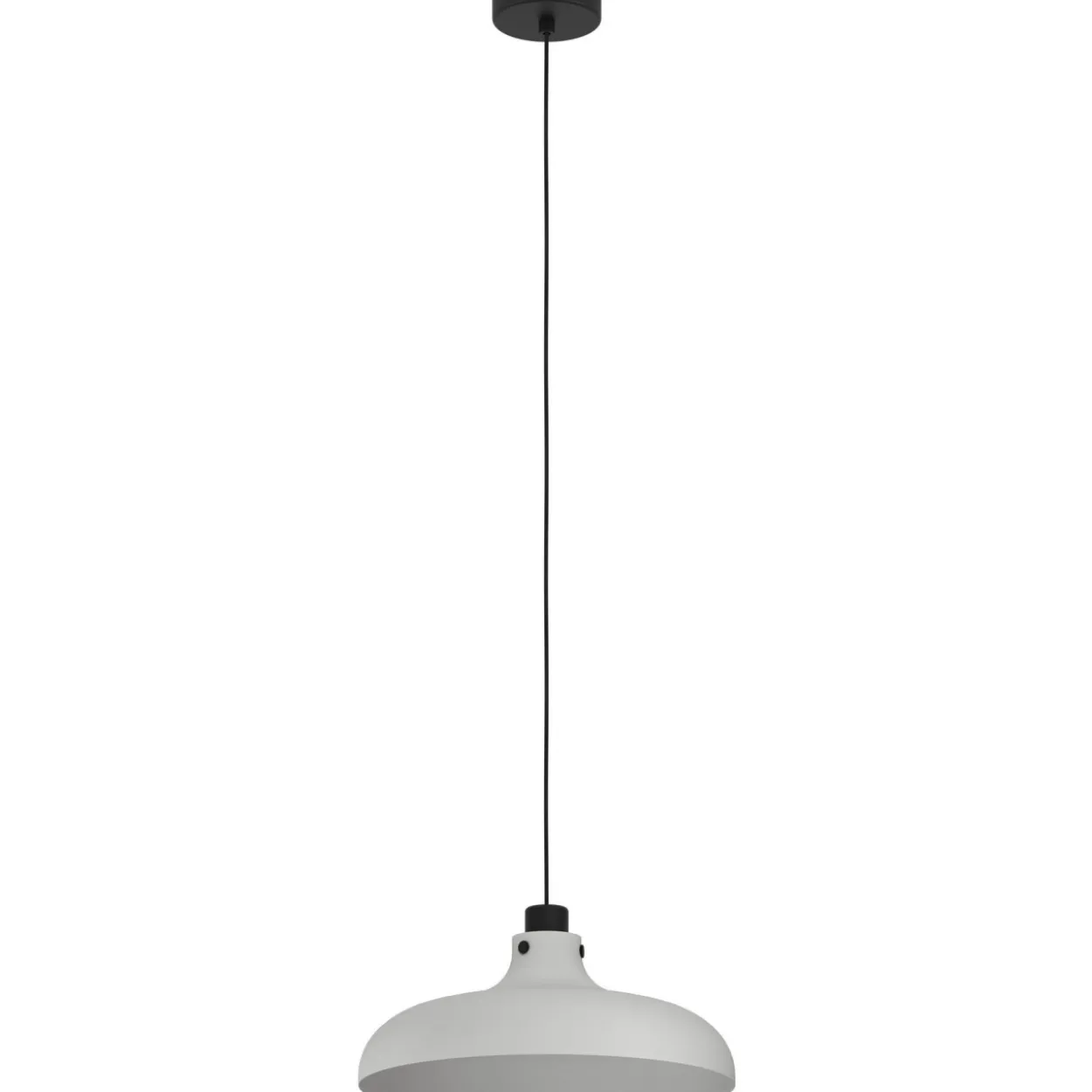 Riippuvalaisin EGLO Matlock 40W Ø38cm harmaa/musta