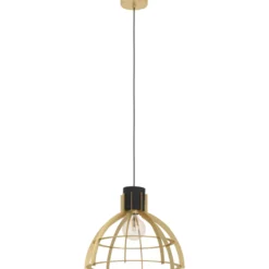 Riippuvalaisin EGLO Stillington 40W Ø41,5cm kulta/musta