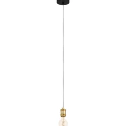Riippuvalaisin EGLO Yorth 40W Ø5cm pronssi/musta