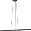 Riippuvalaisin EGLO Zillerio-z led 2x8W ja 3x2,7W 116cm musta/valkoinen