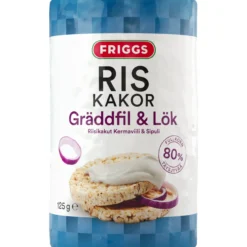 Riisikakku Friggs 125 g kermaviili & sipuli