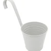 Ripustettava ruukku 15 cm, valkoinen