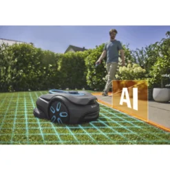 Robottiruohonleikkuri Gardena smart SILENO sense 400, rajalangaton