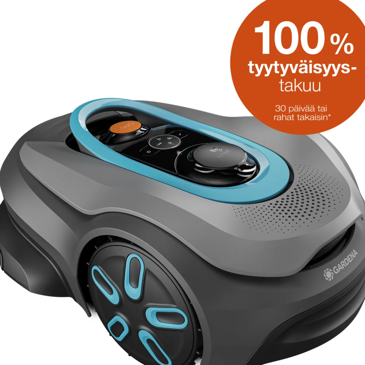 Robottiruohonleikkuri Gardena smart SILENO sense 400, rajalangaton