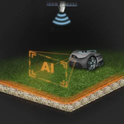 Robottiruohonleikkuri Gardena smart SILENO sense 400, rajalangaton