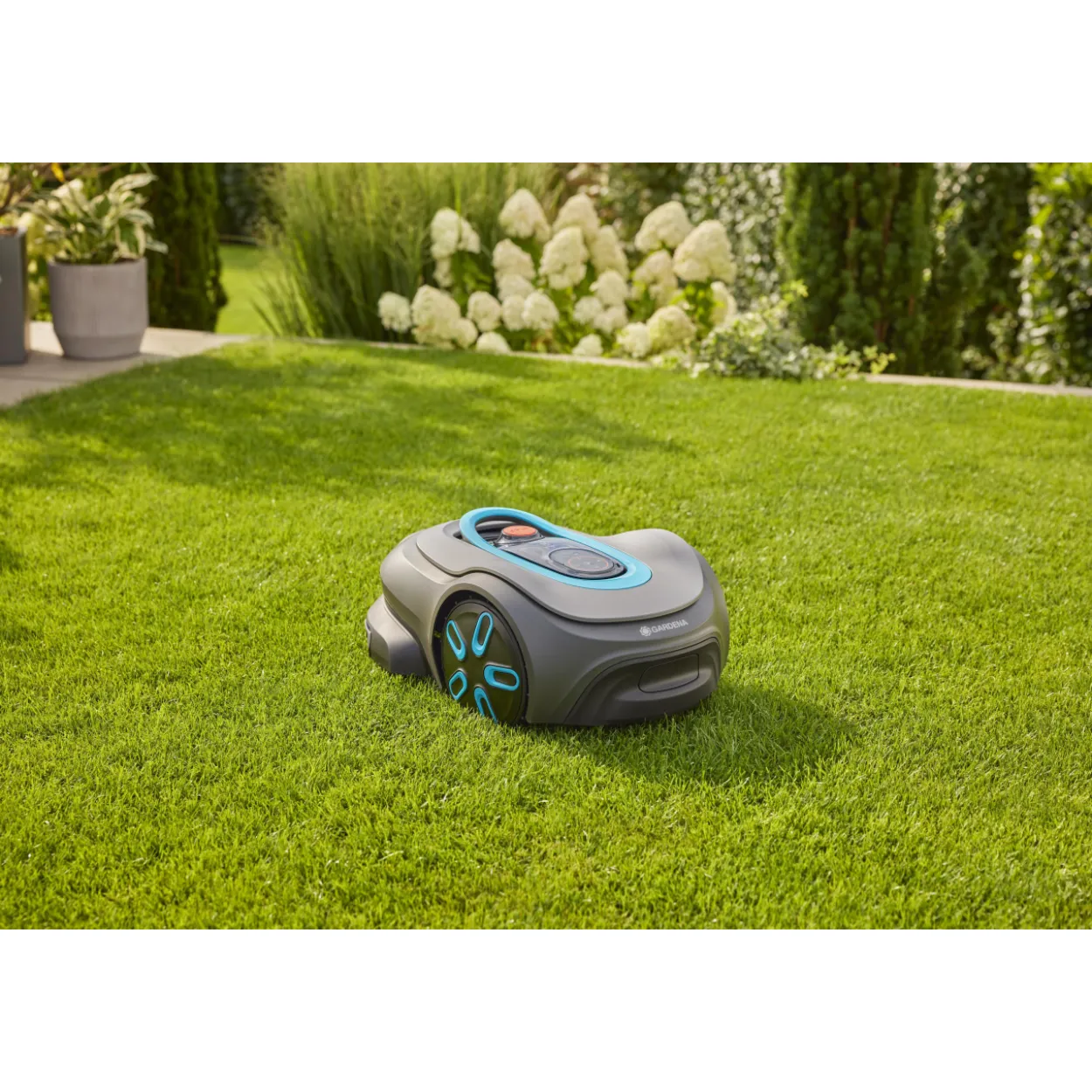 Robottiruohonleikkuri Gardena smart SILENO max 800 DuoConnect