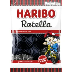 Rotella Haribo 80 g lakritsirulla