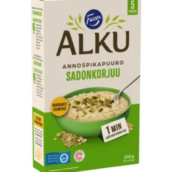 Sadonkorjuu annospikapuuro Fazer Alku 4 x 50 g