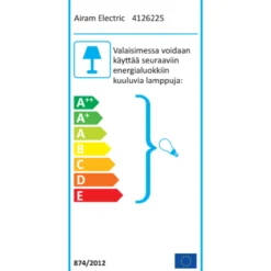 Sansa riippuvalaisin E27 max 40 W, musta