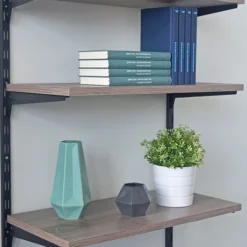 Seinäkisko Element System ES32 45 cm, mattamusta