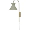 Seinävalaisin Aneta Lighting Coni, hiekka