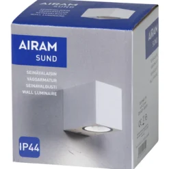 Seinävalaisin Sund IP44 GU10 max 11 W valkoinen