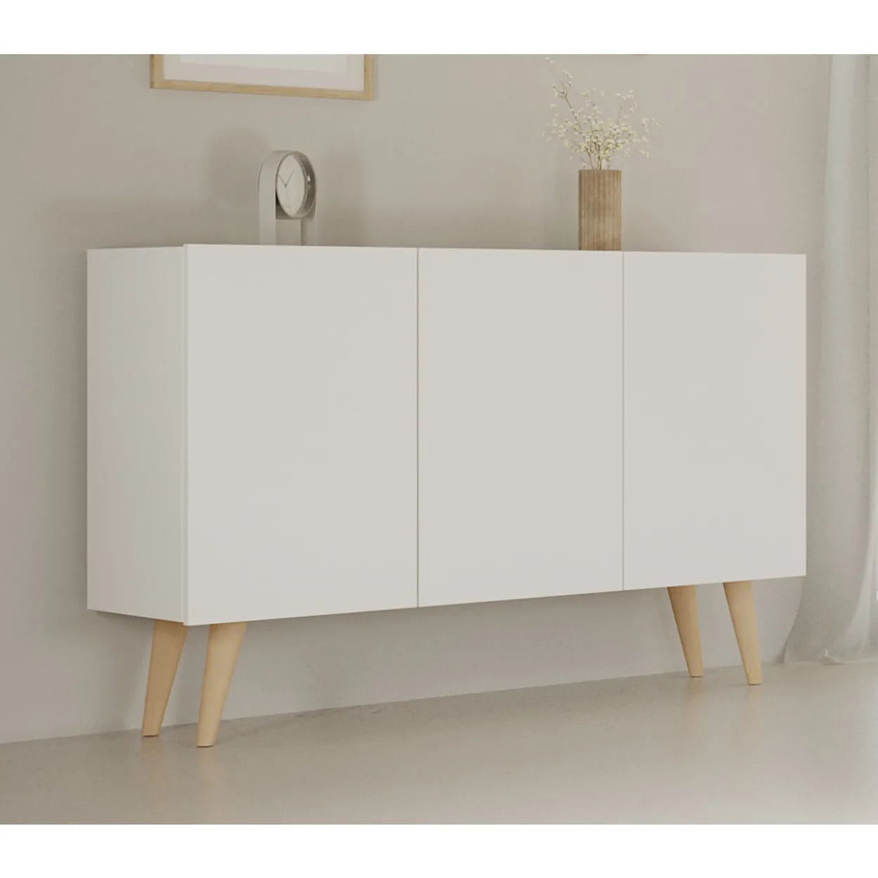 Senkki Kocot 120 cm Toronto valkoinen