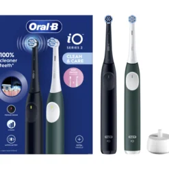 Sähköhammasharja Oral-B iO2 Duo musta ja vihreä