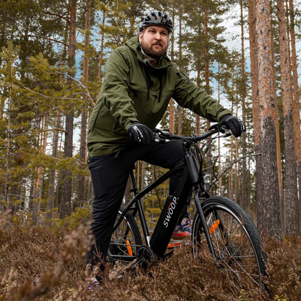 Sähkömaastopyörä Swoop Monster MTB 26”