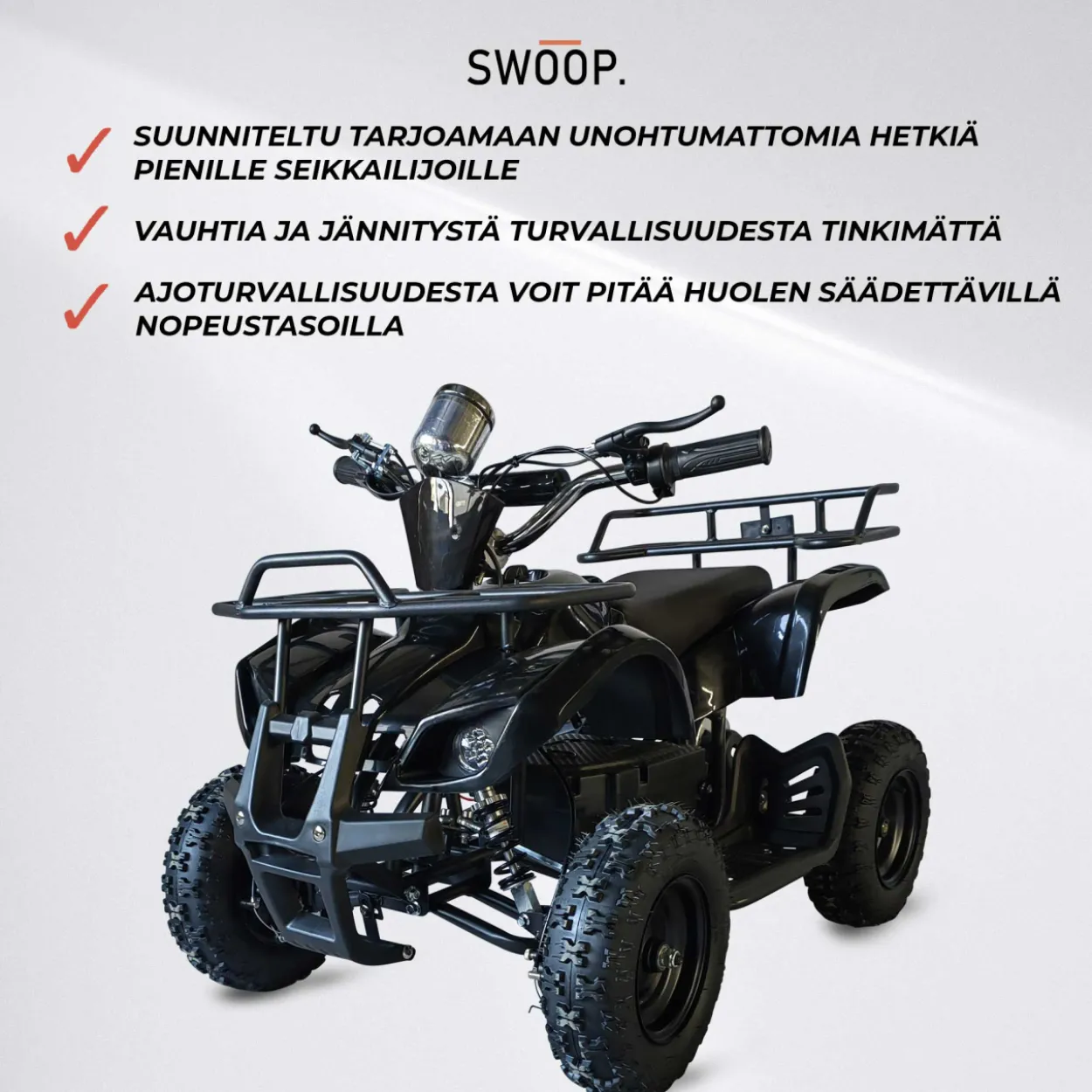 Sähkömönkijä Swoop Ranger 1000 W